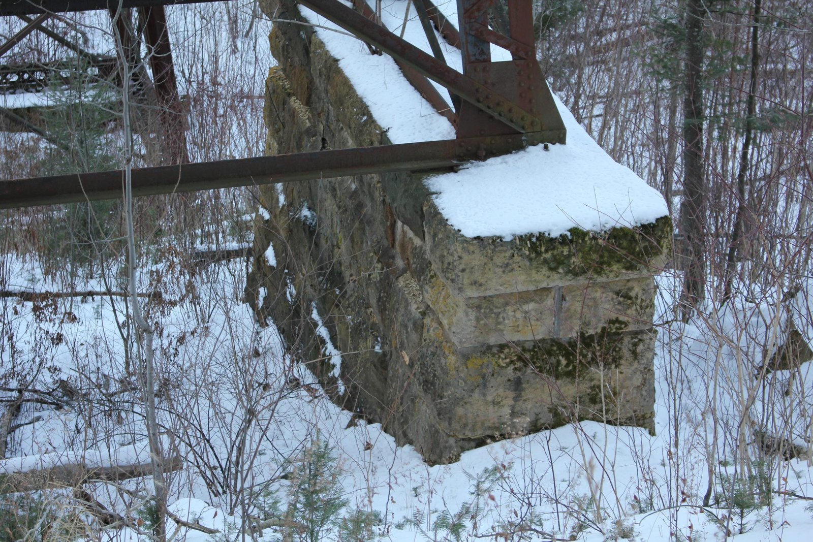 Footing, east tower (tower #6)